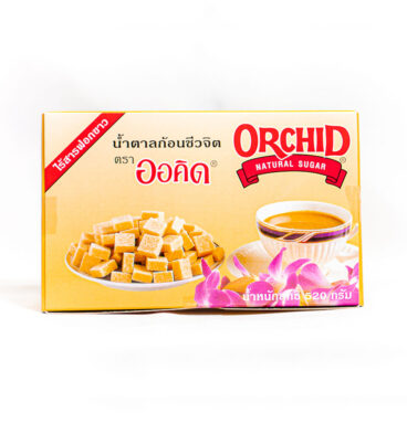 น้ำตาลก้อนชีวจิต ออคิด (520 กรัม)